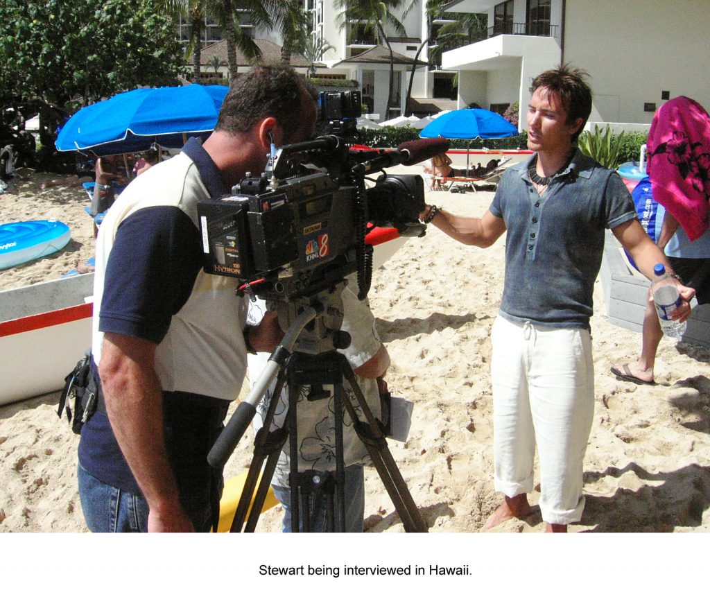 Rob Stewart in Hawaii