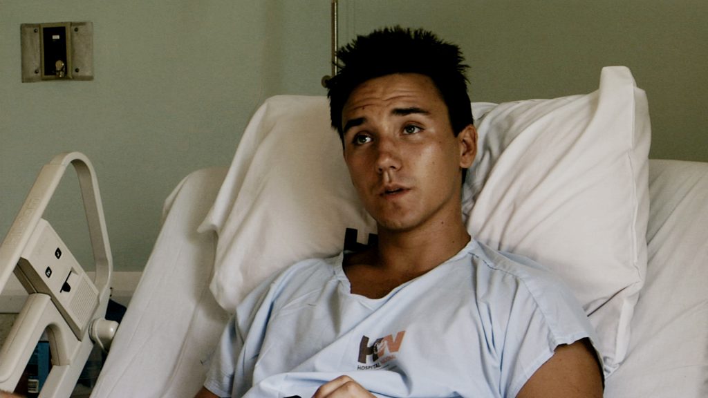 Rob Stewart in hospital 3