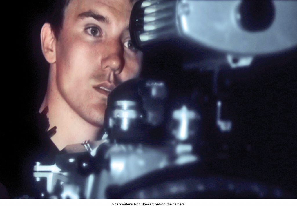 Rob Stewart with underwater HD camera