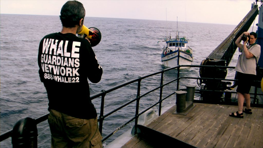 Sea Shepherd’s Ocean trying to intercept the pirate fishing boat