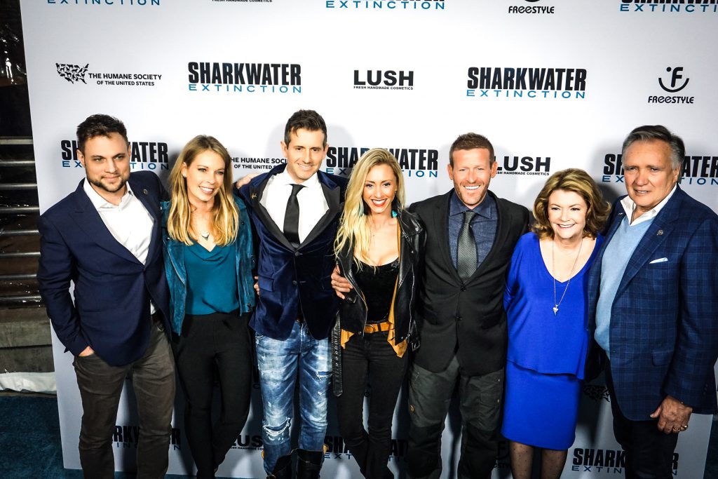 Team Sharkwater: Will Allen, Julie Andersen, Brock Cahill, Regi Domingo, Andy Casagrande, Sandy Stewart & Brian Stewart